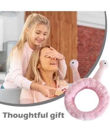 SculptZen Snail Spa Headband Face Wash Headband for Women Girls Makeup Headband Soft Flannel Head Wraps Elastic Skincare Hair Band Cute Hair Accessories for Washing Face Shower Sports Beauty Skincare - Buy Online on GoSupps.com