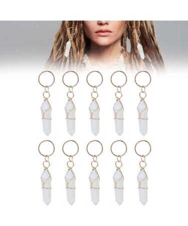 Dreadlocks Hair Rings Hair Rings Hair Accessory Alloy Braid Accessories Hair Ring Winding Ferrules Jewelry Hair Pendants for Women (XK-2) - Buy Online on GoSupps.com