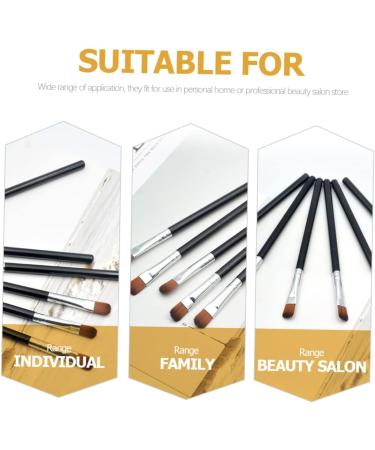 OHPHCALL 100pcs Eye Shadow Brush Makeup Supplies Face Tools Cosmetics Eye Brush Washing Capsules Plastic 13.3X0.9CM As Shown - Buy Online on GoSupps.com