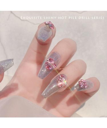 Bright Stereo Luxury Diamond Girl Beautiful Diamond Jewelry Art Decor For 3D Nail Art Decoration Nail Decorations For Nail Art Kit For Kids - Buy Online on GoSupps.com