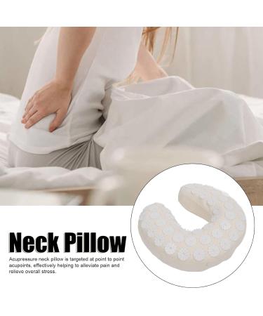 U-Shaped Acupressure Neck Pillow - Memory Foam Pain Relief & Versatile Point-to-Point Massage for Ultimate Comfort - Buy Online on GoSupps.com