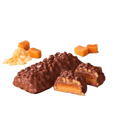 ProteinWise Caramel Crunch Protein Bars - Bariatric & Gluten Free Diet Snacks | Low Carb, Low Calorie, Whey Protein Isolate, Weight Loss Support - 7 Count - Buy Online on GoSupps.com