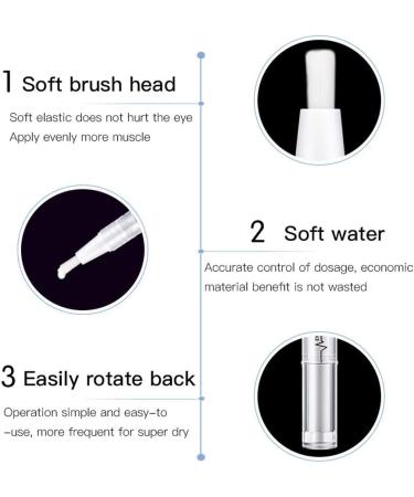 5ml Invisible Double Eyelids Gel Natural Long Lasting Eyelid Glue Pen for Home Gift - Buy Online on GoSupps.com