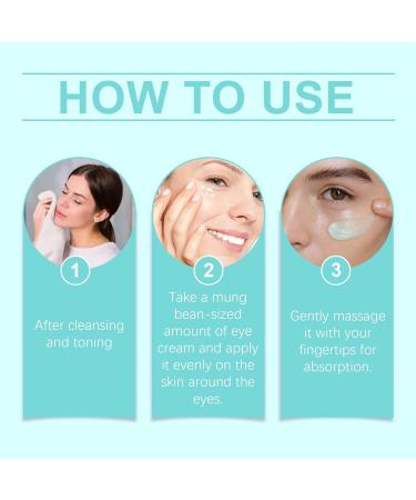 Teksome Eye Repair Cream Eye Repair Cream Dark Circles | Moisturizing Cream for Dark Circles - Dark Circles and Eye Care Solution Advanced Hydration Nourishing Care - Buy Online on GoSupps.com