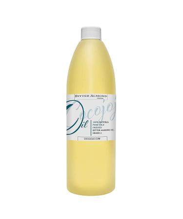 16 oz Bitter Almond Oil - 100% Pure Natural Organic Carrier Oil for Skin, Hair & Body - Hydrating & Nourishing Formula (Packaging May Vary) - Buy Online on GoSupps.com