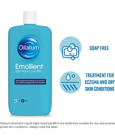 Oilatum Emollient Bath Liquid 500ml for Eczema & Dry Skin - Buy Online on GoSupps.com