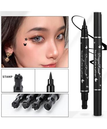 GXFCAI 1Pc Black Stamp Pen Boxed Waterproof Sweatproof Seal Beauty For Women Eyes P2P0 Cosmetics Love 1 Count Pack of 1 - Buy Online on GoSupps.com