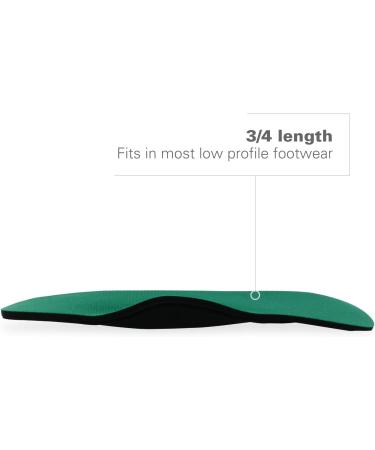 Rx Arch Cushion 3/4 Length Insole - Women's 7-8.5/Men's 6-7.5 - Comfortable Support - Buy Online on GoSupps.com