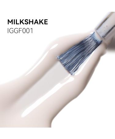 MEGIOR Milkshake Gel Nail Polish 15ml Gel Polish High Gloss Soak Off UV LED Nail Gel Polish for Nail Art Manicure Salon DIY Home Gift for Girls - Buy Online on GoSupps.com