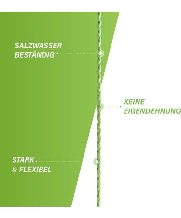 Frambay Braided Fishing Cord - 4-Way Braid Fishing Line | 500m & 150m Green - 0.14mm 9kg Strength - Buy Online on GoSupps.com