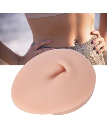 Belly Part Model Silicone Soft Navel Model Display Piercing Practice for Teaching (Medium Skin Color) - Buy Online on GoSupps.com