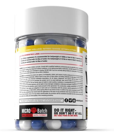 Man Sports Vasojet - Best Muscle Pump & Nitric Oxide Booster - 120 Capsules | 40-Day Supply - Enhance Your Workouts - Buy Online on GoSupps.com