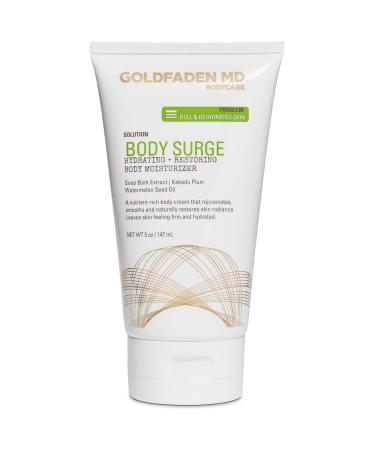 GOLDFADEN MD Body Surge Moisturizer- Body Lotion Nourish & Firm for Radiant Youthful Glow Smooth Skin Body Moisturizer - Plant-Based & Cruelty-Free 5 Ounce (Pack of 1)