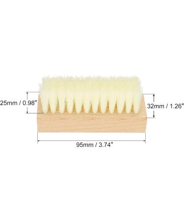 PATIKIL Shoe Cleaner Brush Square Handheld Polish Daubers for Leather Boots Canvas Sneakers White - Buy Online on GoSupps.com