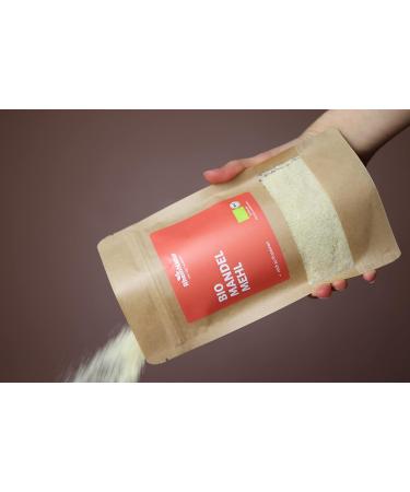 RheinNatur Organic Almond Flour 1kg - Blanched Vegan Low Carb - Perfect for Cooking & Baking - Buy Online on GoSupps.com