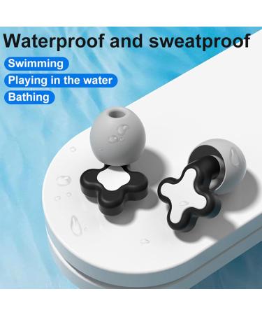 Waterproof Ear Plugs | Swimming Ear Plugs Noise Cancelling - Sleeping Ear Plugs for Concerts Swimming Airplane Musicians Motorcycle Frifer Black - Buy Online on GoSupps.com