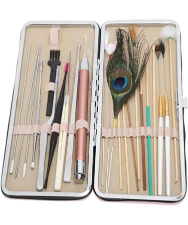 23pcs Complete Ear Cleaning Tool Set for Gentle Earwax Removal with Cherry Powder Ear Care Supplies - Buy Online on GoSupps.com