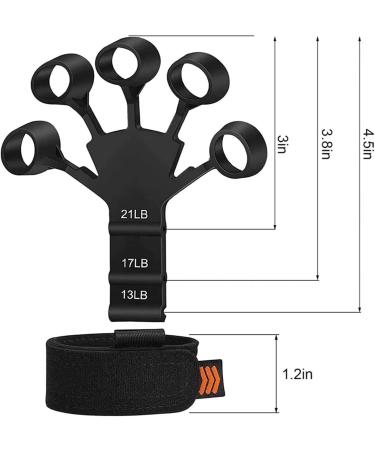 Finger Extensor Adjustable Exercisers For Strength Great for Therapy useful for physical or occupational therapy and rehabilitation - Buy Online on GoSupps.com