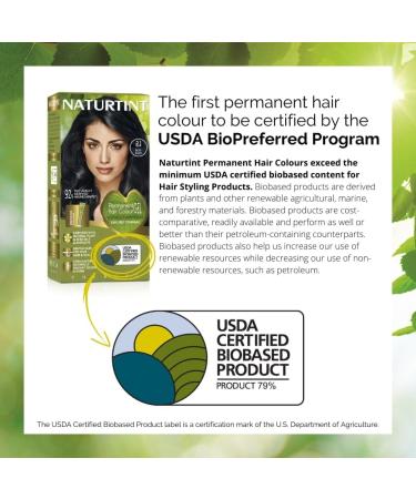 Naturtint Permanent Hair Colour 2.1 Blue-Black 170ml - Long-Lasting Hair Color - Buy Online on GoSupps.com