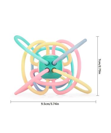 Sensorism Beißring Ball - Teething Toys for Babies 0-6 Months | Perfect Newborn Gifts for Early Childhood - Buy Online on GoSupps.com