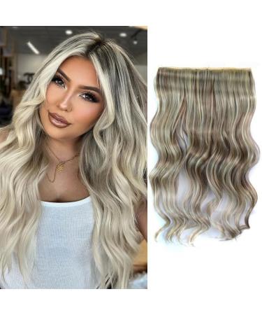 Hair Extensions 24Inch Synthetic Long Wavy Wig Clip in Hair Extensions with 5 Clips in Hair Extensions Long Wavy Synthetic Hairpieces for Women Hair Pieces(5C-99J) 24inches 5C-99J - Buy Online on GoSupps.com