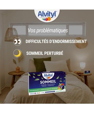Alvityl - Sleep tablets - 4 active ingredients of plant origin - Sleep Quality sleep Relaxation - 30 nights - Buy Online on GoSupps.com