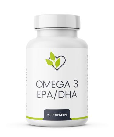 Kardena Health Vegan Omega 3 with EPA/DHA - 60 high-dose capsules - Vegan gluten-free and lactose-free - Non-GMO and additive-free - Made in Upper Austria - Natural source for heart