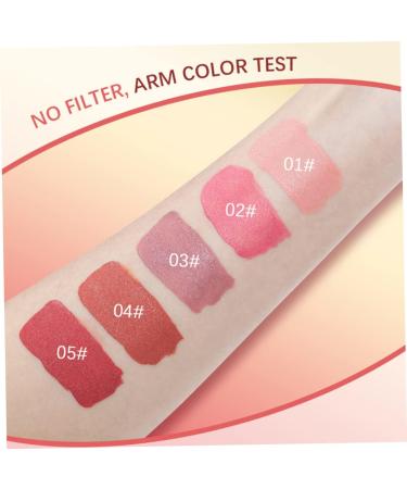 WOONEKY 5pcs Blush Makeup Eyeshadow Eye Shadow Face Makeup Supplies Facial Beauty Cosmetic - Buy Online on GoSupps.com