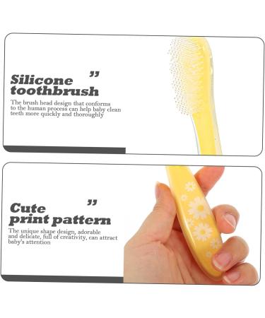 Healvian 5pcs Kids Toothbrush Set | Food Grade Silicone | Advanced Infant Oral Care - Buy Online on GoSupps.com