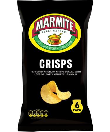 Marmite Snack Crisp Bundle with Marmite Multipack Crisps 6x25g (3 Pack) - Buy Online on GoSupps.com