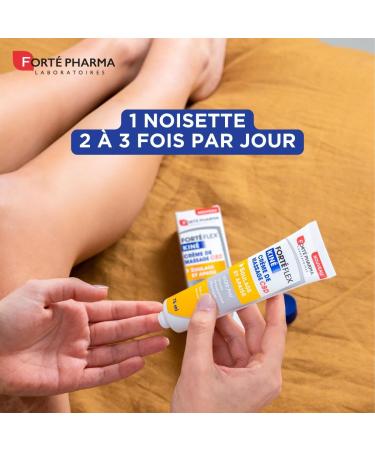 Fort Pharma - Fort Flex Kin CBD Cream - Joint and muscle massage cream - Soothing heat sensation - Turmeric Magnesium He - Buy Online on GoSupps.com