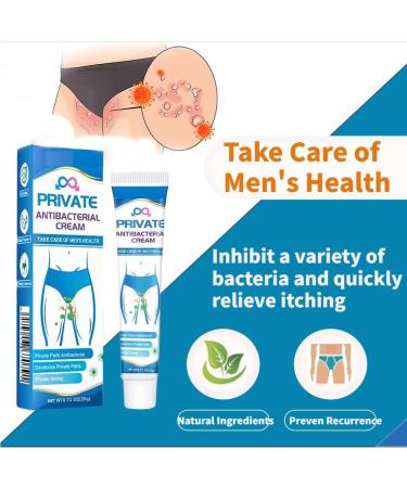 Private Areas Antibacterial Jock Itch Cream for Men 20g - Fast Relief from Itching, Burning, and Smell - External Use Antifungal Cream (Pack of 1) - Buy Online on GoSupps.com