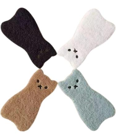 Dishwashing Sponge Scrub Sponge Multifunctional Cartoon Cleaning Sponge Cute Cat Kitchen Sponges Dish Scrubber Home Dishes Washing Cleaning Tool