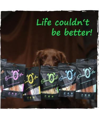 Buy Snackomio Premium Dog Snack - Crispy Rabbit Ears with Duck Breast Fillet | Grain-Free Treats (70g - 1 Pack) - Perfect for International Shipping - Buy Online on GoSupps.com