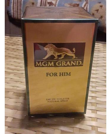 MGM GRAND Men Cologne Eau de Toilette Spray 3.4 oz 100 ml New in Box Sealed - Buy Online on GoSupps.com