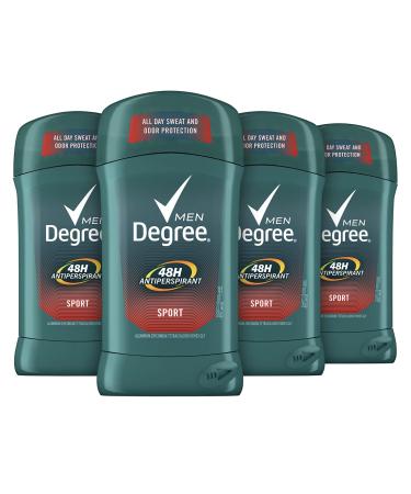 Degree Men Original Protection Antiperspirant Deodorant, Sport 2.7 oz, 4 count (Packaging may vary)