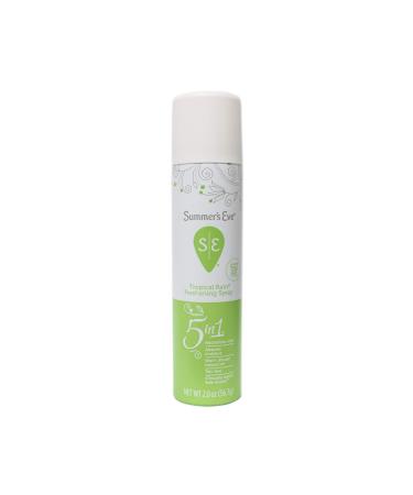Summer's Eve Feminine Deodorant Spray Tropical Rain 2-Ounces (2 Pack)