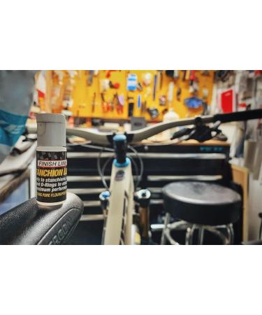 Finish Line Stanchion Lube Pure Fluoro Oil 15g Squeeze Bottle - Buy Online on GoSupps.com