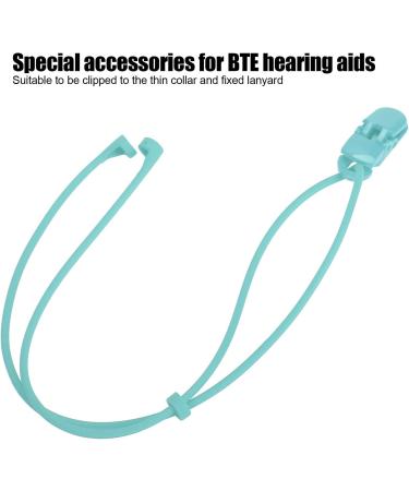 Hearing Aid Holder Portable Silicone Hearing Aid Clip for Children for BTE for Adults for Seniors (Green) - Buy Online on GoSupps.com
