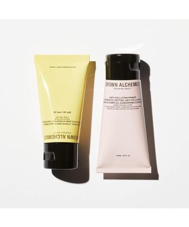 Grown Alchemist Save Face Kit Anti-Pollution Primer and Ultra-Sheer Natural Hydrating Sunscreen SPF 30 - Lightweight Cream Boosts Hydration - Silicone-Free With Natural Zinc Oxide - For All Skin Types - Buy Online on GoSupps.com