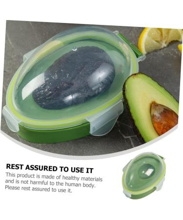 Mikinona 2pcs Avocado Crisper Pickle Fruit Storage Containers for Lids Home Supply Refrigerator Container Box - Buy Online on GoSupps.com