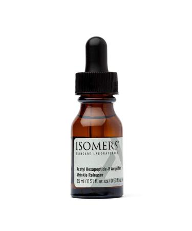 Isomers Acetyl Hexapeptide-8 Amplified Wrinkle Releaser - Ultimate Wrinkle Fighting Serum Expression Lines Face Serum Boosts Collagen + Younger Looking Skin 15ml