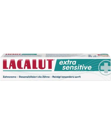 Buy LACALUT Extra Sensitive Toothpaste 75ml - 3 Pack | Relief for Sensitive Teeth & Tooth Necks | Best Prices & Fast International Shipping - Buy Online on GoSupps.com