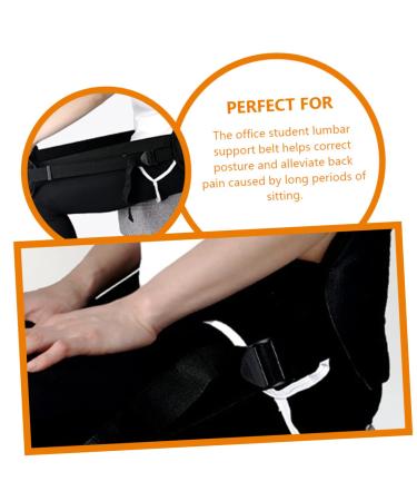 NOLITOY Hunchback Belt | Posture Support for Sitting - Ideal for Kids & Adults | Comfortable Polyester Office Supplies - Buy Online on GoSupps.com