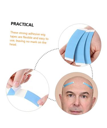 Shop FRCOLOR 48 Pcs Hair Extension Wig Film & Accessories - Lace Front Wigs Glue & Double-Sided Tape for Perfect Wig Application - Buy Online on GoSupps.com