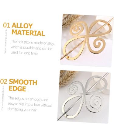 minkissy 8 Sets Hairpin Tiaras for Girls Medium Hair Clips for Women Hair Barrettes for Women Hair Clips Metal Girl Hair Clips Hair Ponytail Hair Chopsticks for Women Korean Miss Alloy Tool - Buy Online on GoSupps.com