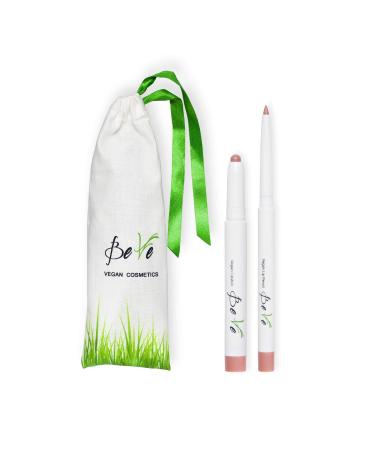 Beve - vegan lipstick and lipliner