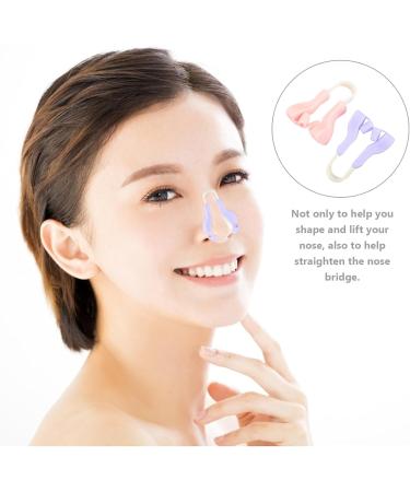VALICLUD Lot de 2 Pinces de Remodelage du Nez en Silicone Dispositif de Nez Haut 2 Pcs Rose Doux et Violet l gant Correcteur Amincissant Confortable pour Adulte Outil de Beaut pour - Buy Online on GoSupps.com