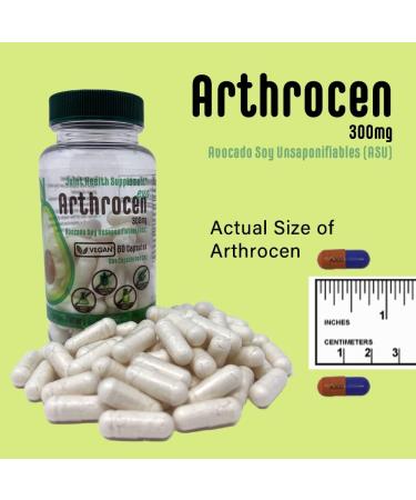 EVO Vegan Joint Health Supplement - 300mg Avocado Soy Unsaponifiable - 60 Day Supply - One Capsule Per Day - Vegan - 60 Count - Buy Online on GoSupps.com