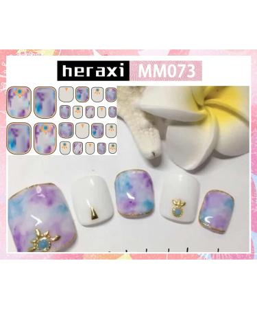 NAILDOKI Nail Foil & Art Stickers - Self-Adhesive Manicure Decor - DIY Fashion Nail Accessories J3-03 - Buy Online on GoSupps.com